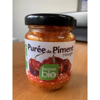 puree de piment rouge bio 90g