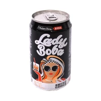 canette de bubble tea sucre brun 315ml lady boba 