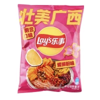 chips  luosifen guangxi de nouilles aux  escargot 70gr lay's