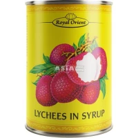 lychees au siro 567 g royal orient 