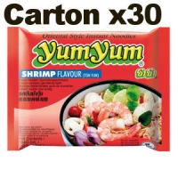 carton yumyum crevette 30x60g