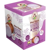 gâteau de riz gluant crème de coco taro 80g mae napa