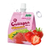 3x gélées fraise et collagen et vitamine c 140gr jele