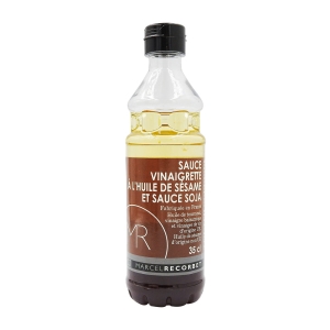 sauce vinaigrette a l'huile de sésame et sauce soja 350ml