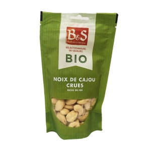 noix de cajou crues bio paquet 100g b&s