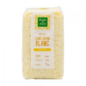 riz long grain blanc 1kg