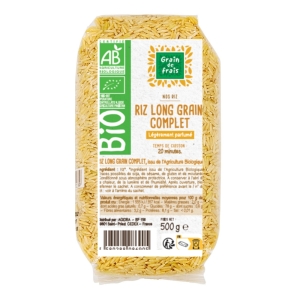 riz bio long grain complet 1kg