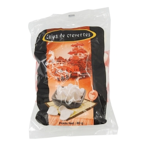 chips de crevette paquet 80g