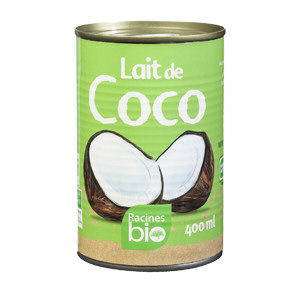 lait de coco bio 400 ml