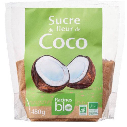 sucre de fleur de coco bio 480gr