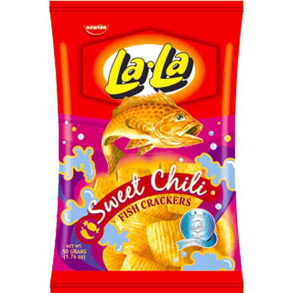 chips cracker de poisson piment sucrée 100gr lala