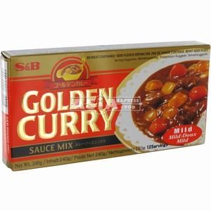 golden curry japonais doux 220gr