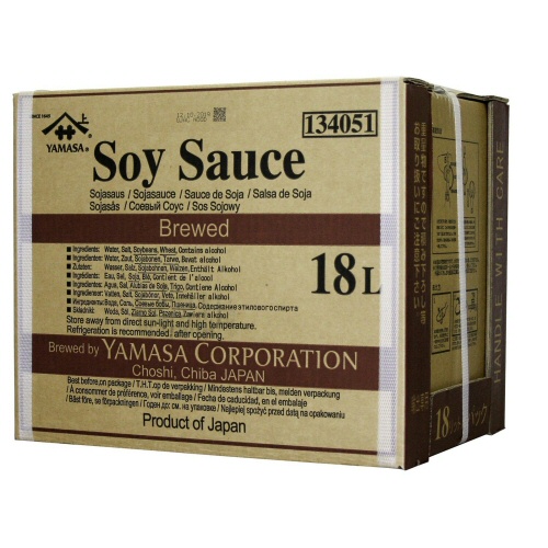 18l sauce de soja avec robinet yamasa 