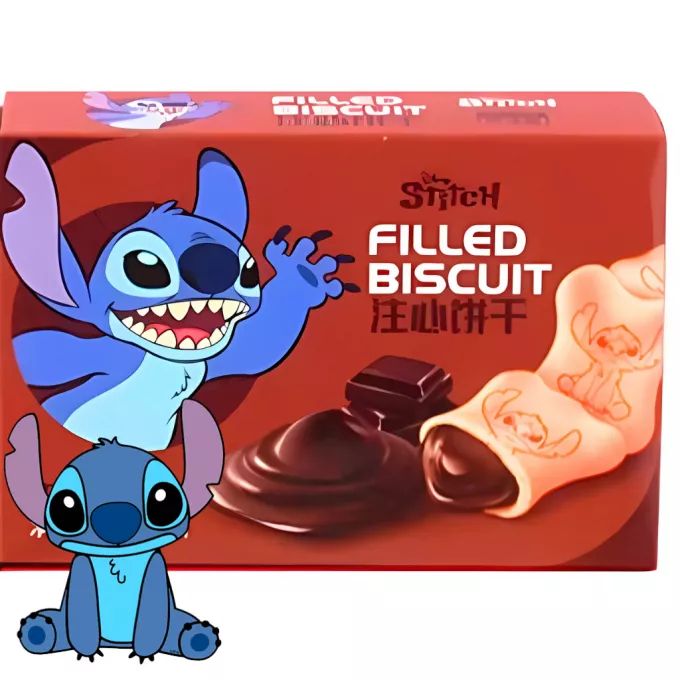 biscuit aux chocolat stitch disney 50gr binqi