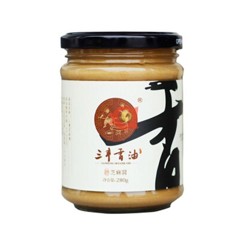 pâte de sesame blanc 280gr sanfeng