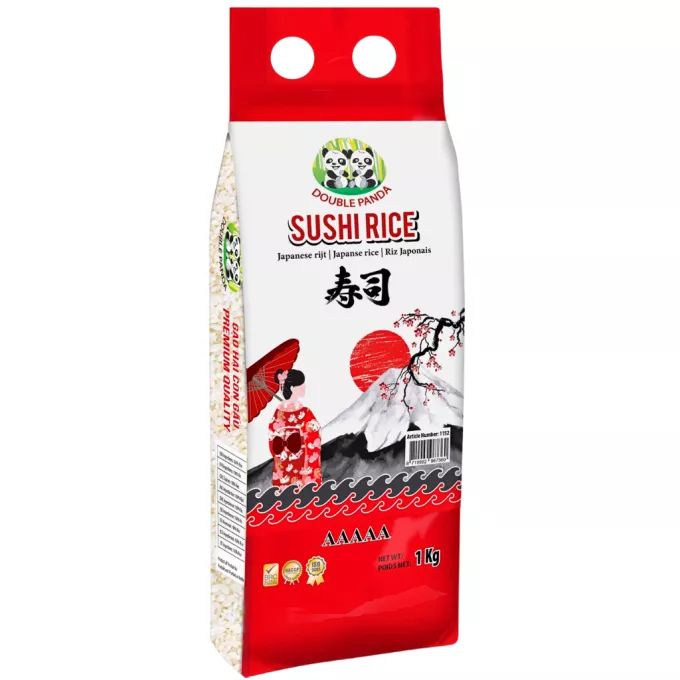 riz a sushi 1kg double panda