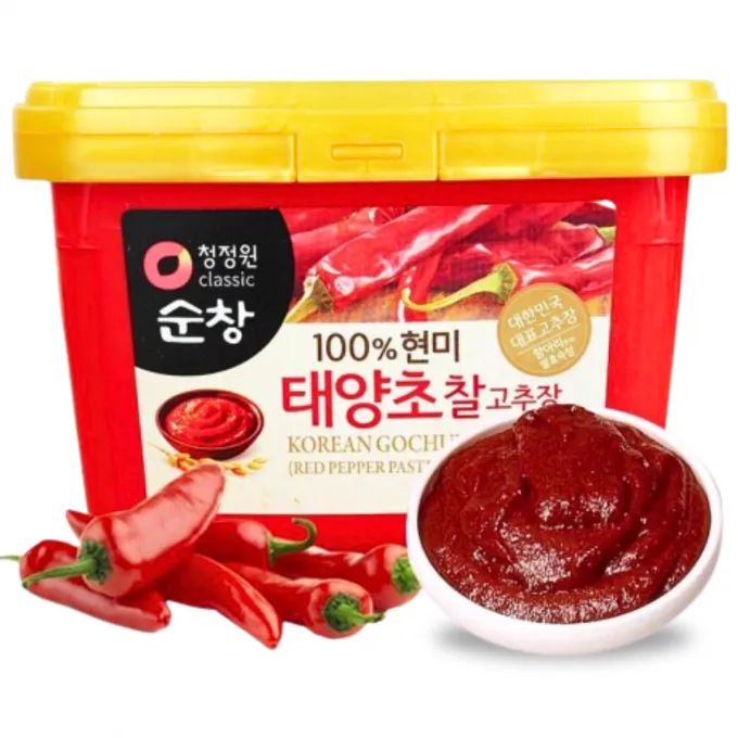 sauce piment gochujang coreenne  500gr chungjungone