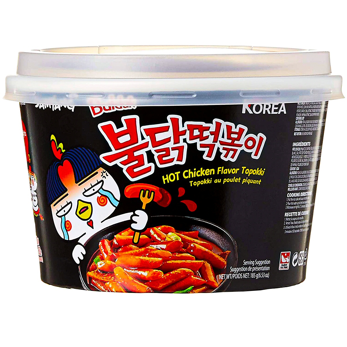 bol buldak topokki original 185g samyang