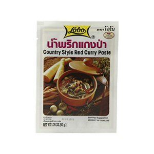 pate de curry rouge country style 50g