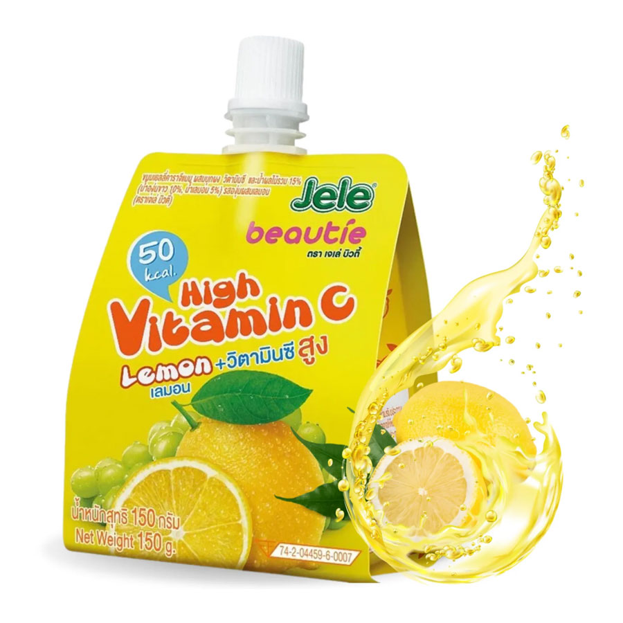 3x gélées au citron et vitamine c 40gr