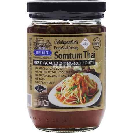 sauce pour salade papaye thaï  sumtam 260gr aree