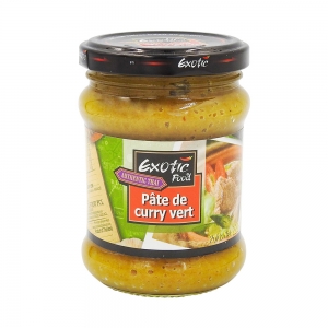 pâte de curry vert 220g exotic food