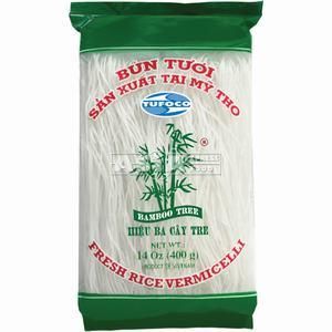 vermicelles de riz 400g 3 bambou paquet vert