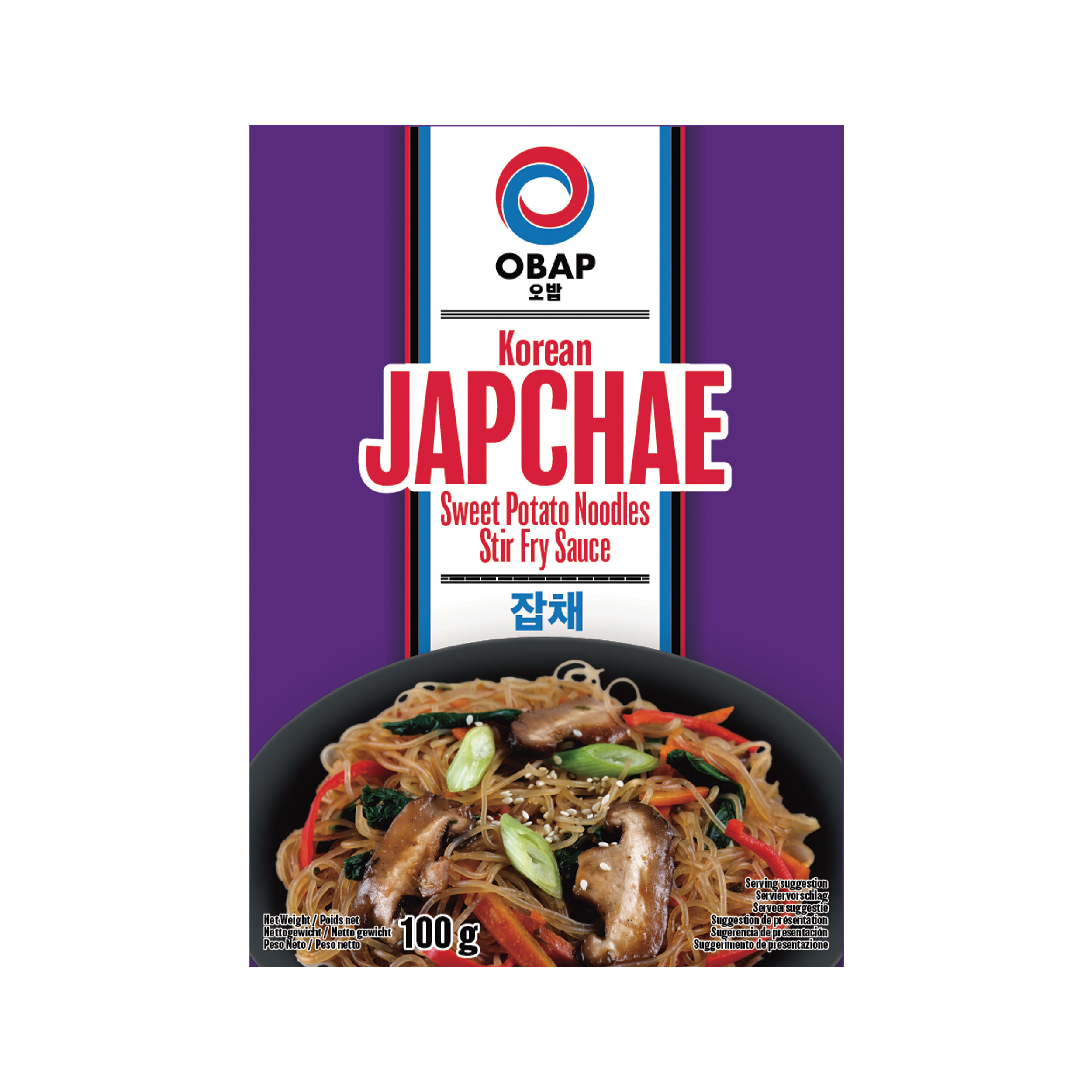 sauce japchae coreenne 100gr obap