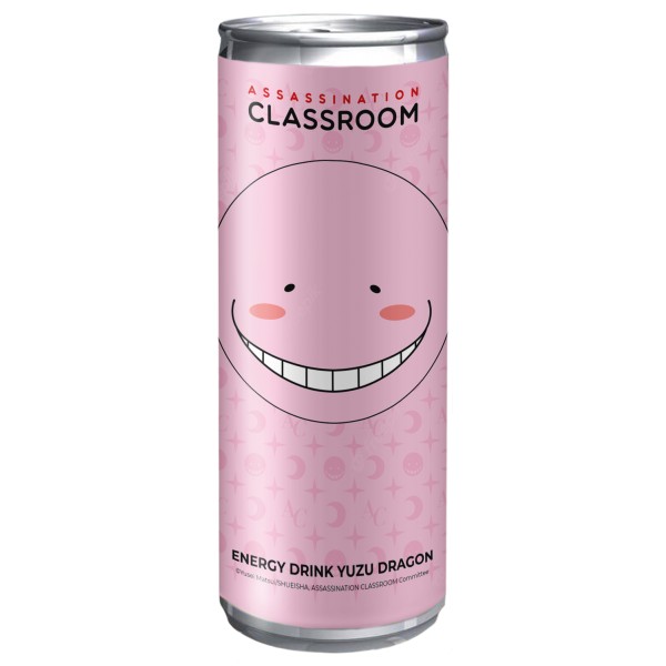energy drink yuzu dragon koro sensei pink 250ml